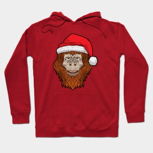 Xmas Sasquatch Hoodie